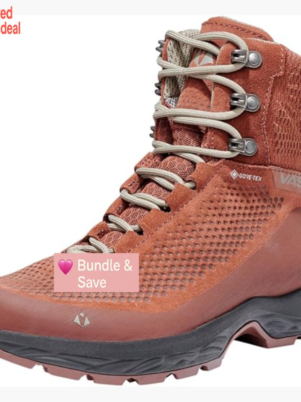 Waterproof Hiking Boots - GORE-TEX, Vibram Sole, Lightweight